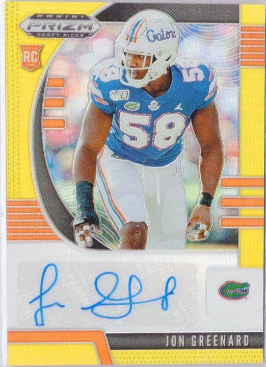 Jon Greenard [Autograph Gold Prizm] #236