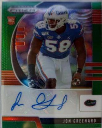 Jon Greenard [Autograph Green Prizm] #236