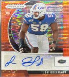 Jon Greenard [Autograph Orange Pulsar Prizm] #236