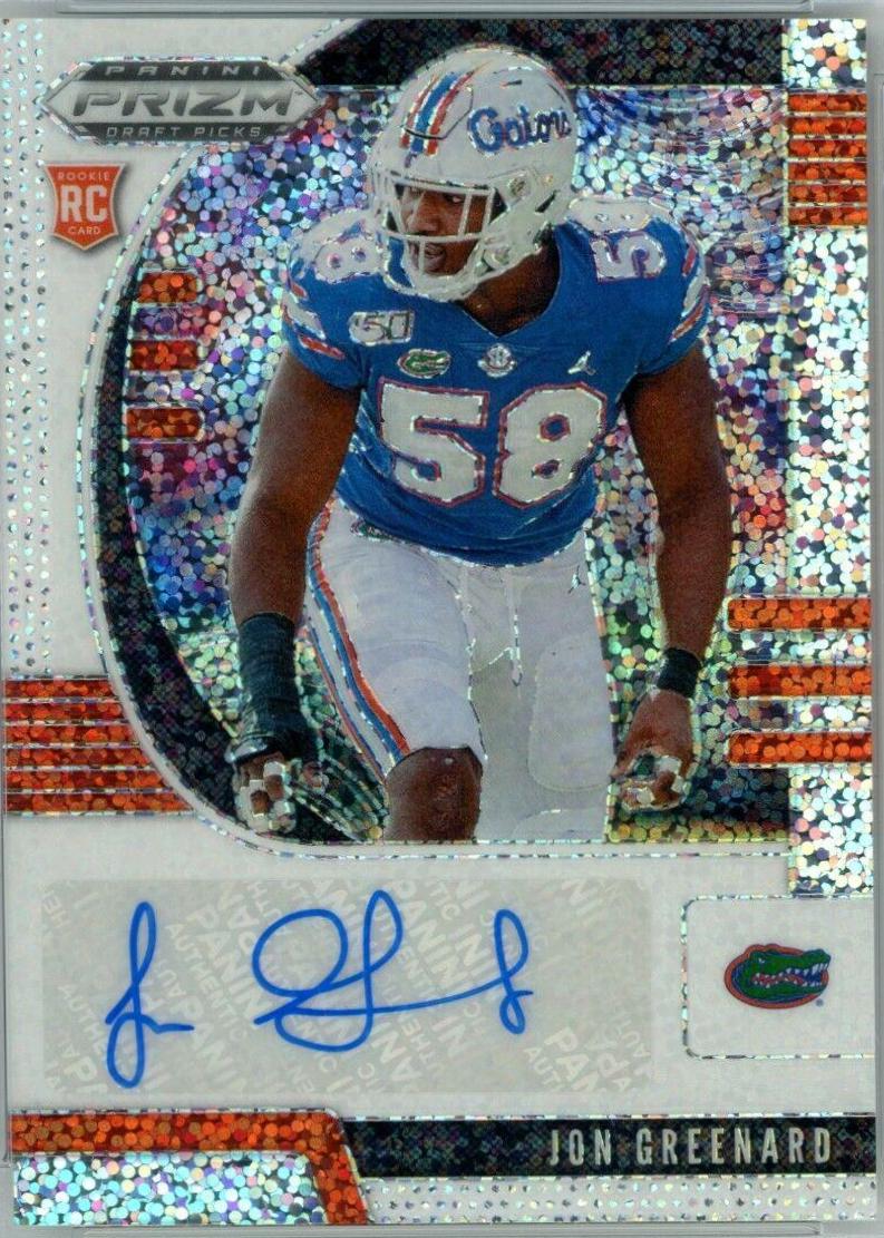 Jon Greenard [Autograph White Sparkle Prizm] #236