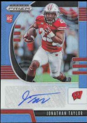 Jonathan Taylor [Autograph Blue Prizm] #106