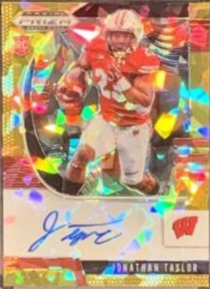 Jonathan Taylor [Autograph Gold Ice Prizm] #106