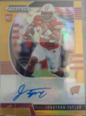 Jonathan Taylor [Autograph Gold Prizm] #106