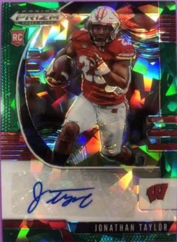 Jonathan Taylor [Autograph Green Ice Prizm] #106