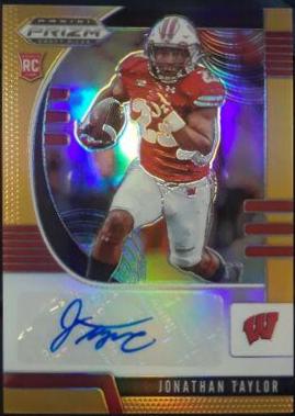 Jonathan Taylor [Autograph Orange Prizm] #106
