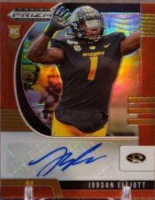 Jordan Elliott [Autograph Red Prizm] #218