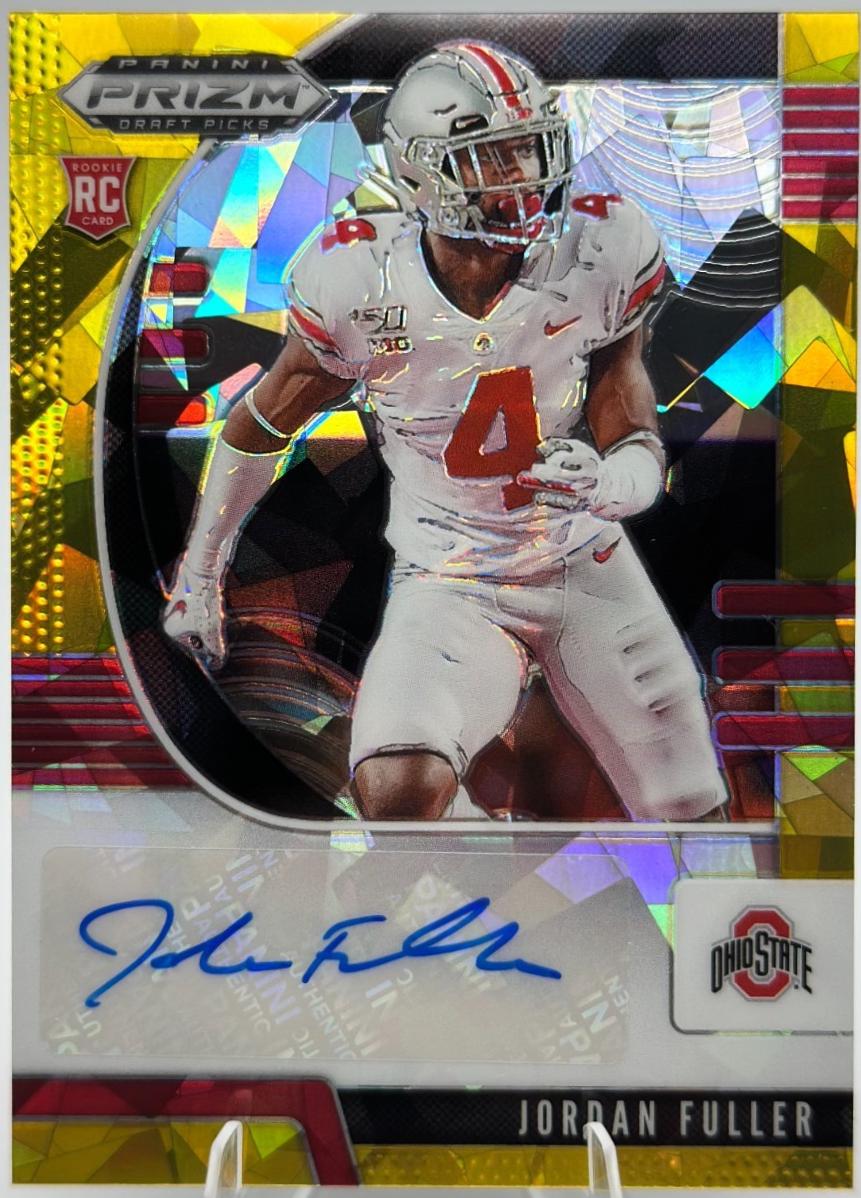 Jordan Fuller [Autograph Gold Ice Prizm] #212