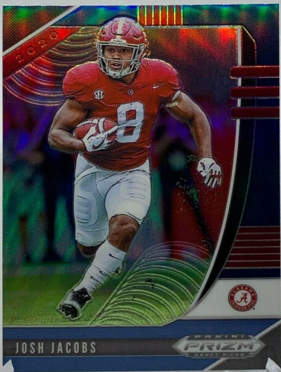 Josh Jacobs [Blue Prizm] #57