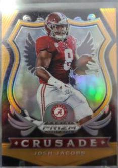 Josh Jacobs [Neon Orange Prizm] #60
