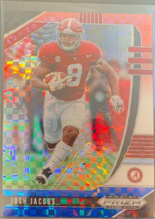 Josh Jacobs [Red, White, Blue Prizm] #57