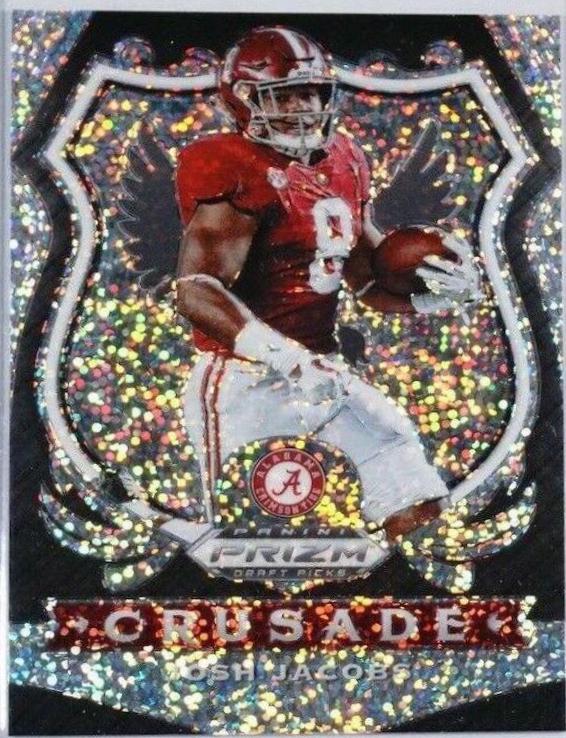 Josh Jacobs [White Sparkle Prizm] #60