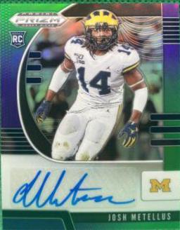 Josh Metellus [Autograph Purple Green Prizm] #244
