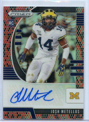 Josh Metellus [Autograph Snakeskin Prizm] #244
