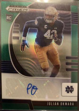 Julian Okwara [Autograph Green Prizm] #174