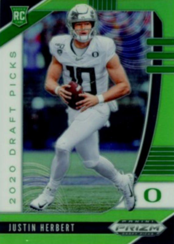 Justin Herbert [Neon Green Prizm] #102
