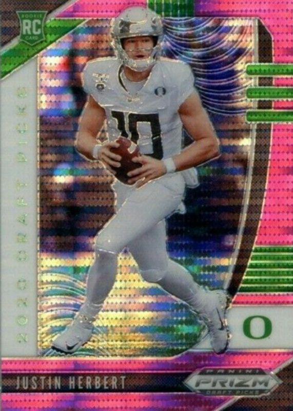Justin Herbert [Pink Pulsar Prizm] #102
