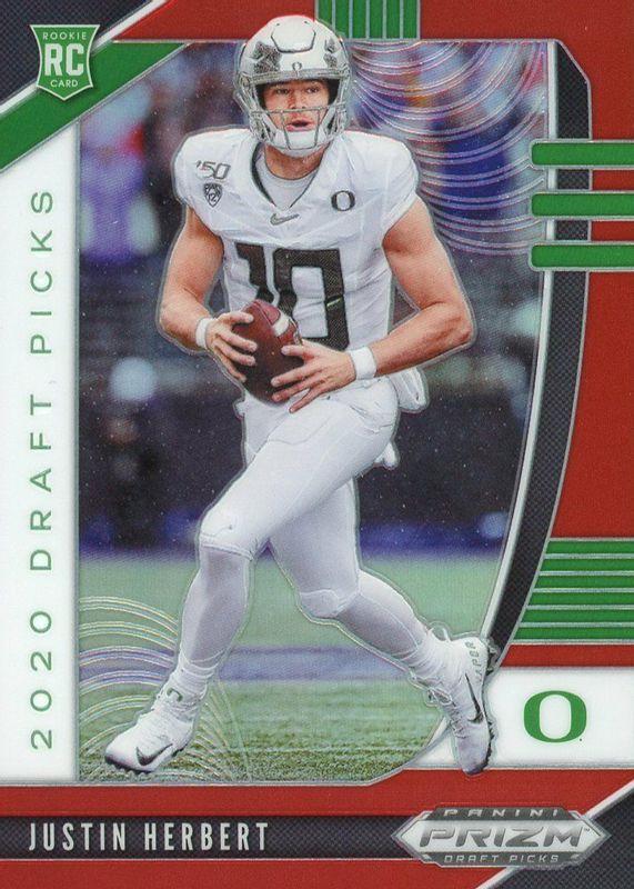Justin Herbert [Red Prizm] #102
