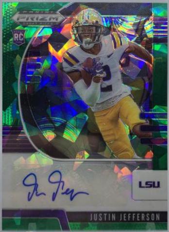 Justin Jefferson [Green Ice Prizm] #126