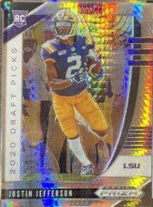 Justin Jefferson [Hyper Prizm] #126