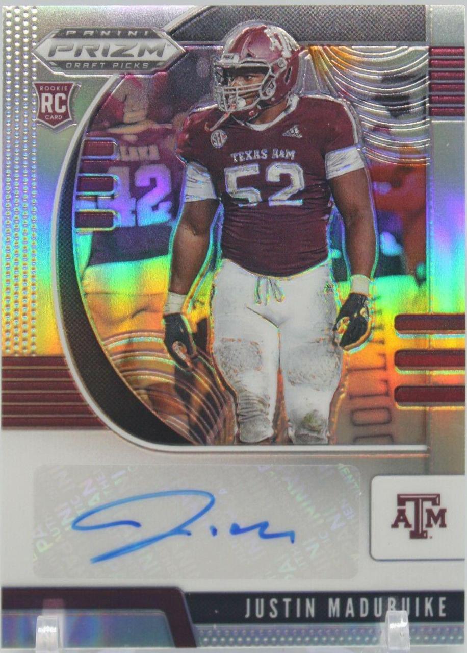 Justin Madubuike [Autograph] #177