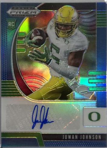 Juwan Johnson [Autograph Blue Prizm] #204