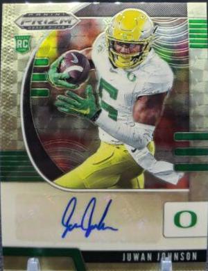 Juwan Johnson [Autograph Gold Vinyl Prizm] #204