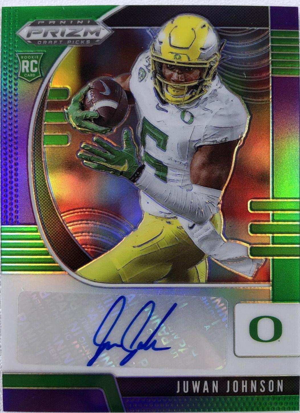 Juwan Johnson [Autograph Green Prizm] #204