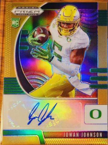 Juwan Johnson [Autograph Orange Prizm] #204