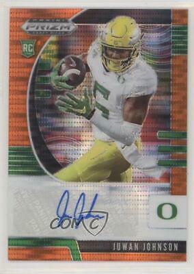 Juwan Johnson [Autograph Orange Pulsar Prizm] #204