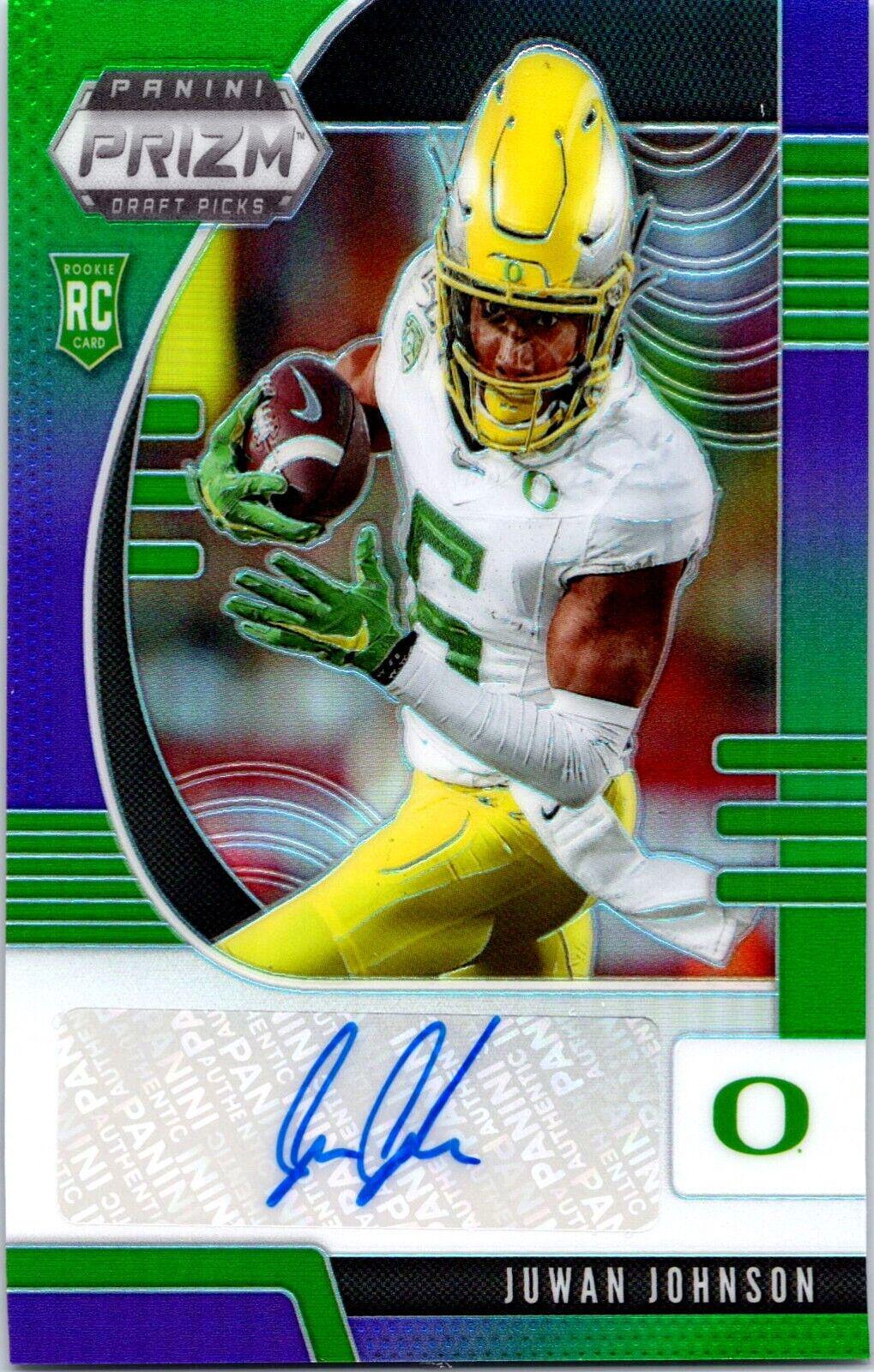 Juwan Johnson [Autograph Purple Green Prizm] #204