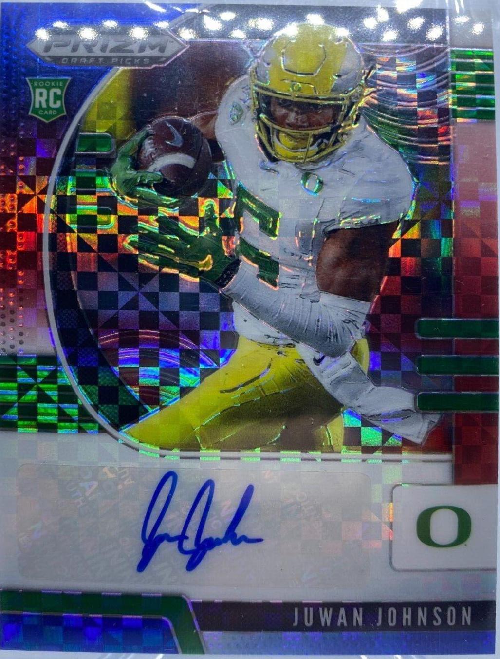 Juwan Johnson [Autograph Red White Blue Prizm] #204