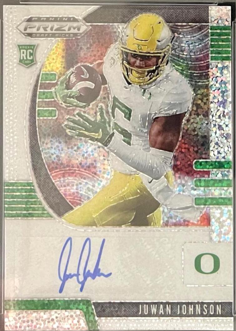 Juwan Johnson [Autograph White Sparkle Prizm] #204