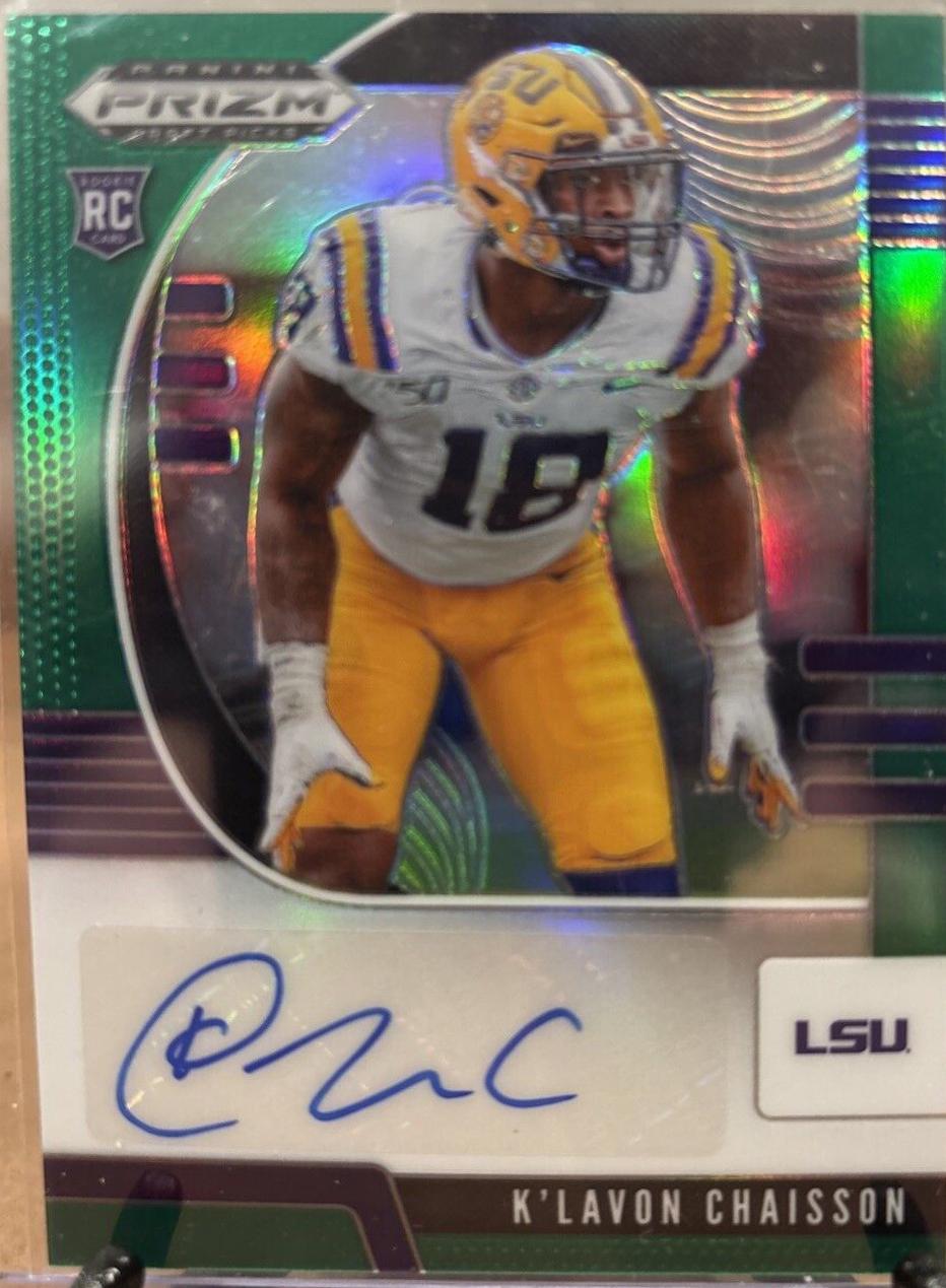 K'Lavon Chaisson [Autograph Purple Green Prizm] #292