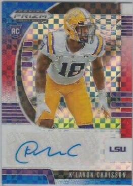 K'Lavon Chaisson [Autograph Red White Blue Prizm] #292