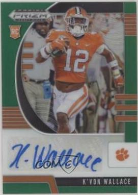K'Von Wallace [Autograph Green Prizm] #237