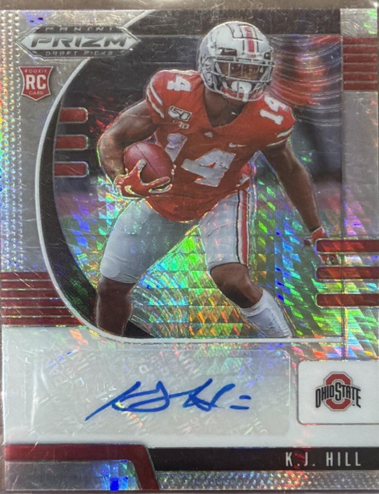 K.J. Hill [Autograph Hyper Prizm] #118