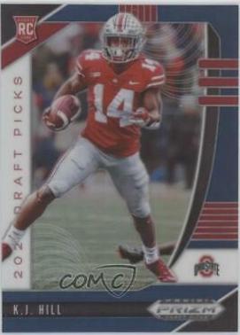K.J. Hill [Blue Prizm] #118