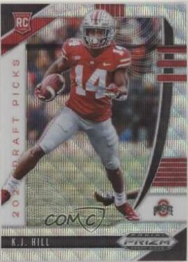 K.J. Hill [Blue Wave Prizm] #118