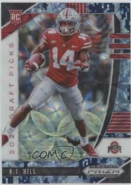 K.J. Hill [Camo Prizm] #118