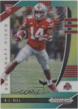 K.J. Hill [Green, Yellow Prizm] #118