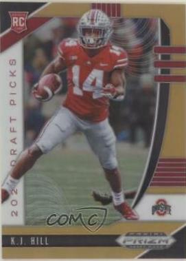 K.J. Hill [Neon Orange Prizm] #118