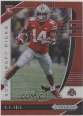 K.J. Hill [Red Prizm] #118