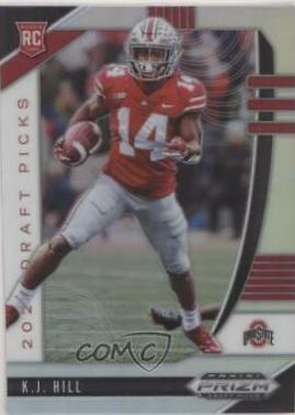 K.J. Hill [Silver Prizm] #118