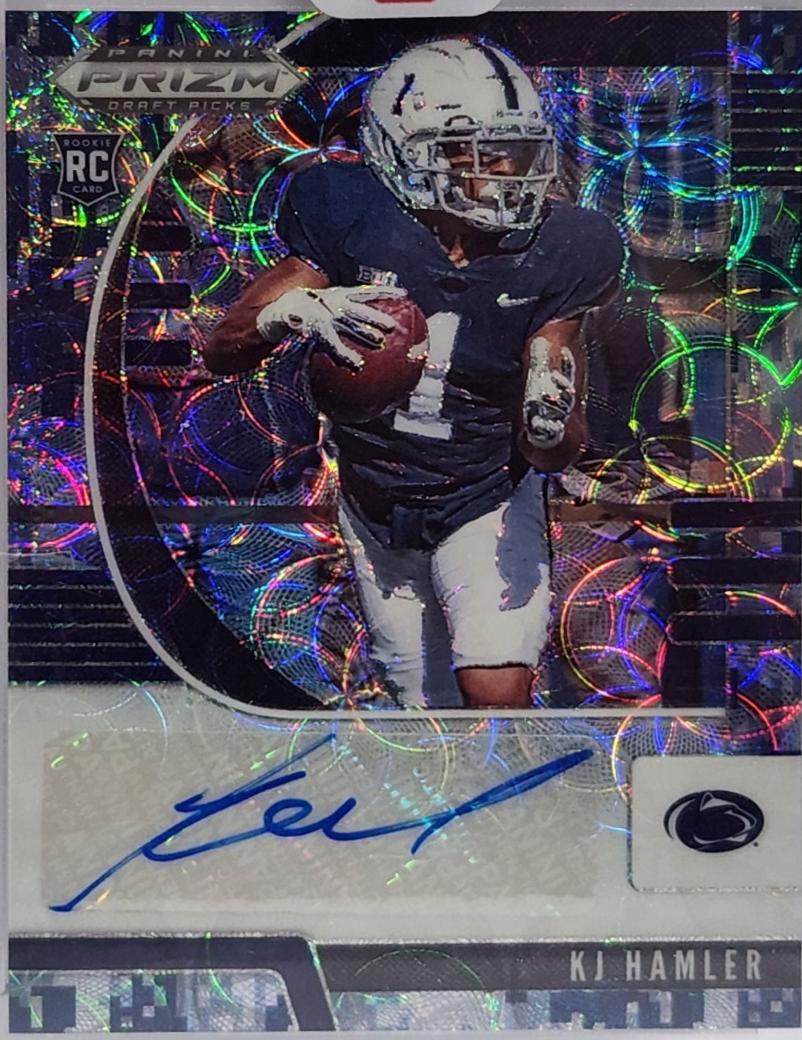 KJ Hamler [Autograph Camo Prizm] #122