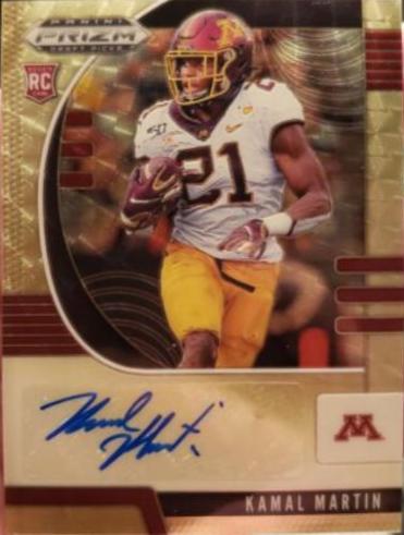 Kamal Martin [Autograph Gold Vinyl Prizm] #253