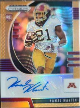 Kamal Martin [Autograph Orange Prizm] #253