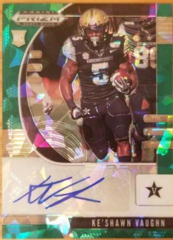 Ke'Shawn Vaughn [Autograph Green Ice Prizm] #143