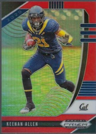 Keenan Allen [Orange Prizm] #61