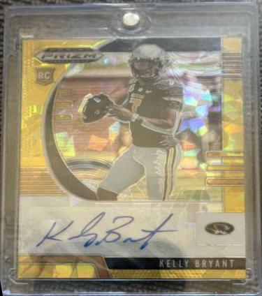 Kelly Bryant [Autograph Gold Ice Prizm] #300
