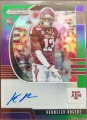 Kendrick Rogers [Autograph Purple Green Prizm] #250